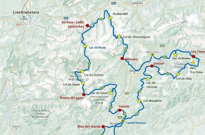 Stelvio, Tyrols & Dolomites